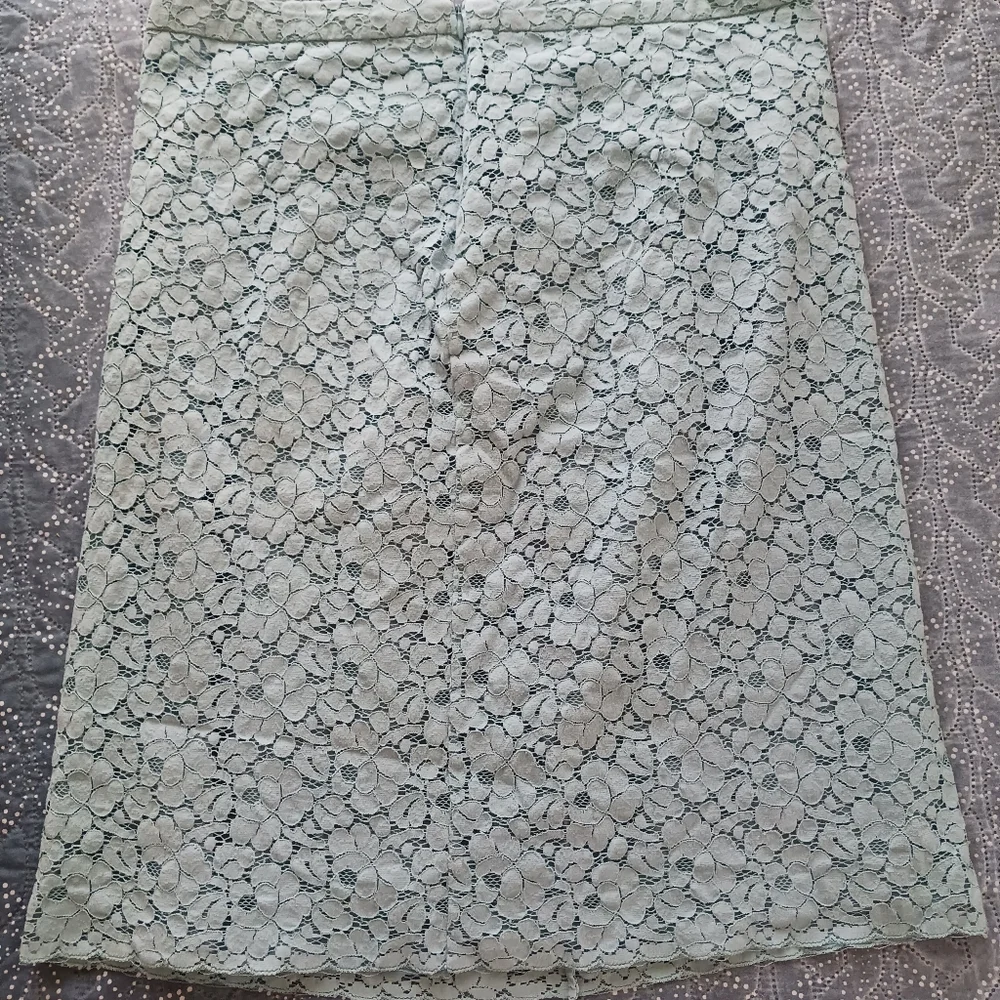 Merona Light Blue Lace Dress - Picture 4 of 6